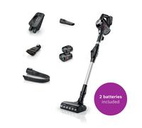 Bosch Unlimited 7 BCS712BGB ProHome MultiUse Lightweight Cordless Vacuum Cleaner with Flex Tube, Charger & Accessories, 2 Batteries, 80 minutes runtime - Black