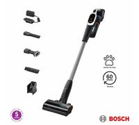 Bosch Unlimited 9 Bbs931Wgb Cordless Vacuum Cleaner White, 60 Min Runtime, Hepa Filter, Microclean Brush, 18V, Turbospin Motor