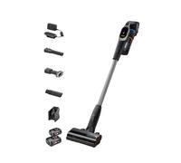Bosch Unlimited 9 Powerful Cordless Vacuum Cleaner, BCS932GGB, Graphite | 120 Minute Runtime, 2 x Batteries, MicroClean Technology, LED Display, Dust Compression, 3 Accessories & Docking Station