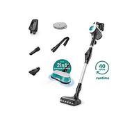 Bosch BCS71HYGGB stick vacuum/electric broom 2-in-1 stick vacuum Battery Dry&wet HEPA Bagless Aqua colour, Black, White
