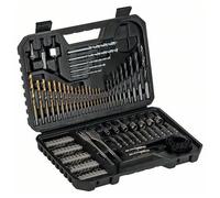 Bosch V-LINE TiN Drill Bit Set 103-Piece Wood/Metal Ready