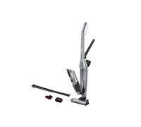 Bosch Flexxo Serie | 4 - Rechargeable 21.6 V Cordless 2 in 1 Handheld and Handstick Vacuum Cleaner with Integrated Accessories for Multiple Surfaces, in Silver