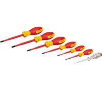 Bosch Professional VDE Screwdriver Set SL/PH (with Single-Pole Phase Tester - 7 Pieces)