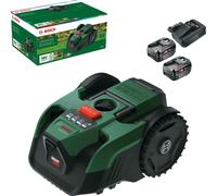 Bosch VISIMOW 18V-200 P4A 18v Cordless Camera Robotic Lawnmower 175mm 2 x 4ah Li-ion Battery Charger
