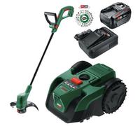 Bosch Visimow Robotic Lawnmower Visimow18V-100 Lawn Mower 1 X 4.0Ah Battery - Bosch Power For All
