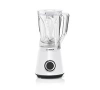 Bosch VitaPower 4 Series MMB6141W Blender with Premium Stainless Steel Blenders, 1.5L Tritan Blender Bowl, Dishwasher Safe Parts, 30,000rpm, 1200W, White