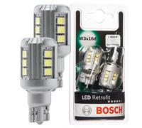 Bosch W16W 12V 1.8W LED Retrofit Car Multi-Fit Bulbs Twin Pack