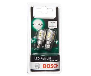 Bosch -W16W (- 955) LED Retrofit Car Light Bulbs - 12 V 1,8 W W2,1x9,5d - 2 Bulbs