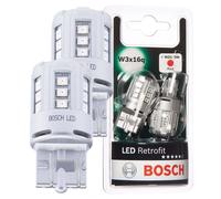 Bosch W21/5W 12V 2.5W LED Retrofit Car Multi-Fit Bulbs Twin Pack