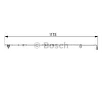 BOSCH 1 987 473 032 Brake pad wear sensor