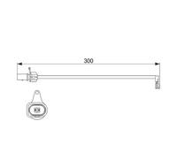 Bosch AP605 Wear Sensor - 1 Piece