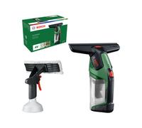 Bosch GLASSVAC Window Cleaner | in ompact Power BA 4V 2.0Ah battery, Spray Bottle w. Fabric Cloths, Carton Box