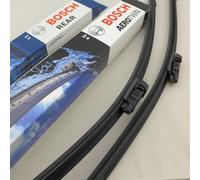 Bosch Windshield Wipers Front And Rear For Opel Astra H + Twintop A931S H304