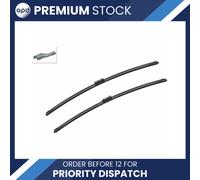 Bosch Front Car Windscreen Wiper Blade AEROTWIN 725mm + 725mm A640S