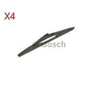 BOSCH Wiper Blade 4x Fits ALFA ROMEO CHEVROLET CITROEN C3 DACIA 95-21 3397004631