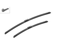 Bosch Wiper Blade Aerotwin A096S, Length: 600mm/450mm - Set of Front Wiper Blades - Only for Left-Hand Drive (EU)