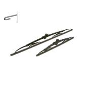 BOSCH Wiper Blade Set 3397010274 for Chevrolet Matiz 2004-2005 Front 550/340mm