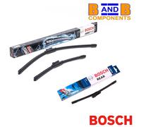 BOSCH WIPER BLADE SET A556S A251H FRONT & REAR VW UP SKODA CITIGO SEAT Mii A1431