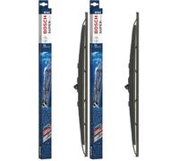 Bosch Wiper Blade Super Plus Spoiler SP22S, Length: 550mm - Single Front Wiper Blades (Pack of 2)
