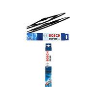 Bosch Wiper Blade Twin Spoiler 584S, Length: 530mm/475mm - set of front wiper blades + Bosch Wiper Blade Rear A281H, Length: 280mm - rear wiper blade