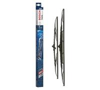 Bosch Wiper Blade Twin Spoiler 611S, Length: 600mm/530mm - Set of Front Wiper Blades