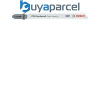 Bosch wood PRO Hardwood clean reverse T101BRF Jigsaw Blade 100mm 25pc 2608634989