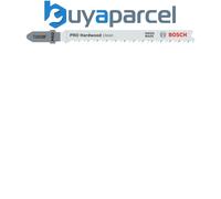 Bosch 25x PRO Hardwood Clean T101BF Jigsaw Blade (for Hardwood, Medium density fibreboard, Length 100 mm, Professional Accessory Jigsaw)