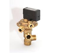 Bosch Worcester Diverter Valve 87161424190, Brass, Globe Valve, Worcester Boiler Diverter Valve