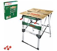 Bosch Work Bench PWB 600 (4 Blade Clamps, max. Load Capacity: 200 kg, in Carton Packaging)