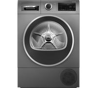 Bosch WQG245R1GB Series 6 9kg Heat Pump Dryer in Cast Iron Grey A Rate