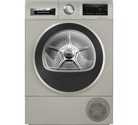 Bosch Serie 6 WQG245S9GB tumble dryer Freestanding Front-load 9 kg A++ Silver