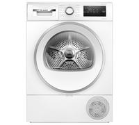 BOSCH Series 4 WTH85226GB 8 kg Heat Pump Tumble Dryer - White, White