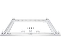 Bosch WTZ27510 Laundry Care Accessory Connecting Kit for Space-Saving Placing Washing Machines and Dryers on Top of Each Other