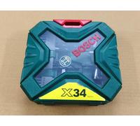 Bosch X-line 2607010608 Cobalt Steel Classic Drill and Screwdriver Bit Set 34pc