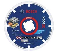 Bosch X-LOCK Expert Diamond Metal Wheel Cutting Disc 115mm Bore 22mm 2608900532