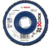 Bosch X-LOCK Polishing Disc 125mm 22.23mm Bore Black 1piece 2608621833