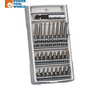 Bosch X-Pro Line Screwdriver Bit Set Inc Bit Holder x25 Pcs 2607017037