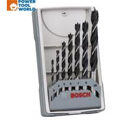 Bosch X-Pro Wood Drill Bit Set Brad Point x7 Pcs 2607017034