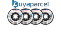 Bosch X451 Flap Disc Set 115 x 22.23mm G40 60 80 120 T27 15pcs 2608626165