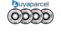 Bosch X451 Flap Disc Set 115 x 22.23mm G40 60 80 120 T29 15pcs 2608626161