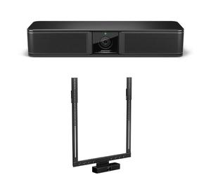 Bose Professional Videobar VB-S and Screen Support Bring Bose Professional performance to every meeting with this Microsoft Teams-certified all-in-one