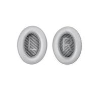 Bose QC35 II Replacement Ear Pads, Protein Leather Cushions, Compatible with QuietComfort 35/25/15/QC2/SoundLink/SoundTrue, Black (Light Grey)