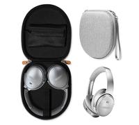 Bose QuietComfort Headphones Carrying Case for QC3, QC25, QC2, QC15, QC35, Around-Ear AE2w, AE2i, AE2, TP-1, SoundLink On-Ear, OE, OE2, OE2i, (Featured Texture Fabric in Gray with Handle)