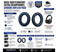 Bose QuietComfort Ultra Headphones Ear Cushion Kit - Black Black