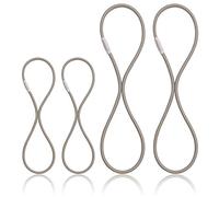 Boseen 4 Pack Universal Rubber Microphone Microphone Ring Replacement Ring Anti Aging Rubber (Grey)