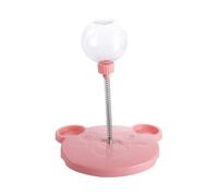 BOSENIYU Pet Toy Treat Dispenser, Interactive Puzzle Pet Slow Feeder, Feeder for Cats and Small Dogs for Hunting Chasing and Exercise. (Pink)