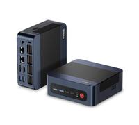 BOSGAME M4 Mini PC, AMD Ryzen 7 8745HS Gaming PC, 32GB DDR5, 1TB PCle4.0 SSD, 4K Triple Display and USB4 and Oculink, Dual 2.5G LAN & Wi-Fi 6E & BT5.2, Micro Gaming Computer