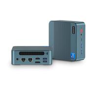 BOSGAME P2 Mini PC with 12th Gen Intel i5-12450H, 16GB DDR4 RAM 512GB NVMe SSD Mini Computers, Dual Ethernet Ports, Triple 4K Display, Wi-Fi 6, Bluetooth 5.2