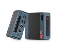 BOSGAME P3 Lite 6800H Mini PC, AMD Ryzen 7 6800H Mini Computer (8C/16T, Up to 4.7 GHz) 32GB DDR5 + 1TB PCIe 4.0 SSD, USB 4.0, HDMI 2.0, 2.5G LAN, WiFi6E + Bluetooth 5.2, Mini PC Gaming