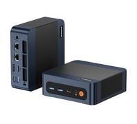 BOSGAME P3 Mix Gaming Mini PC, AMD Ryzen 5 7640HS Mini Computers with 32GB(16GB*2) DDR5 1TB PCIe SSD, USB 4.0, Dual 2.5G LAN, 4K Triple Display